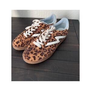 Madden Girl GIIA Leopard Multi Low Sneaker Women's 10M